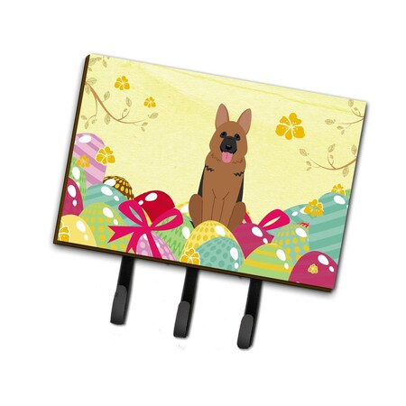 Carolines Treasures Easter Eggs German Shepherd Leash or Key Holder BB6067TH68